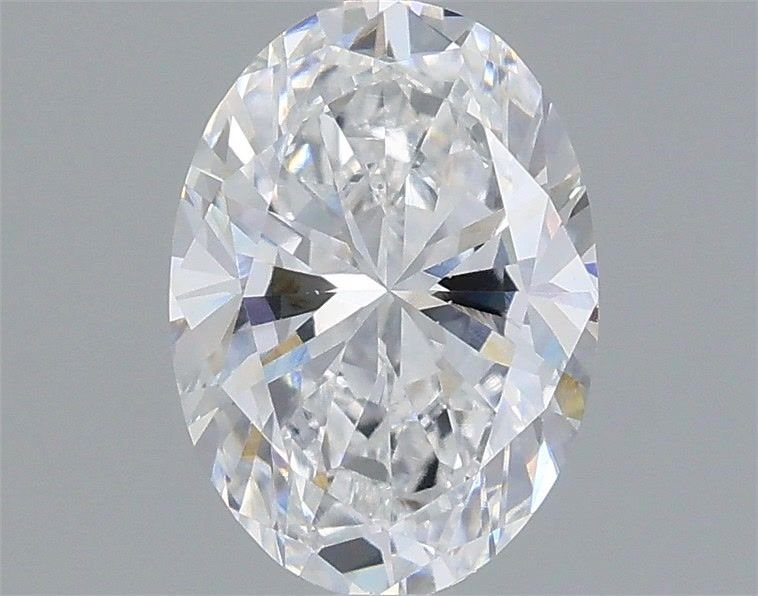 0.88ct D VS1 Very Good Cut Oval Lab Grown Diamond