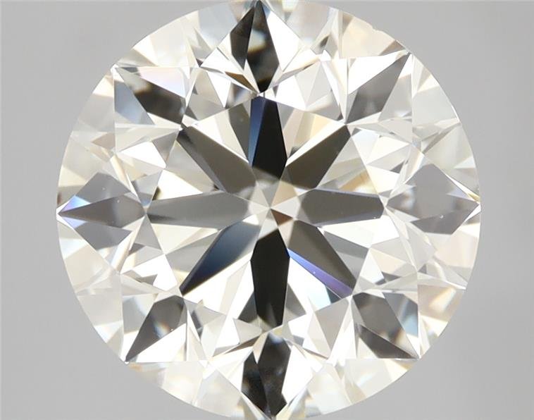 3.02ct K VS2 Excellent Cut Round Diamond