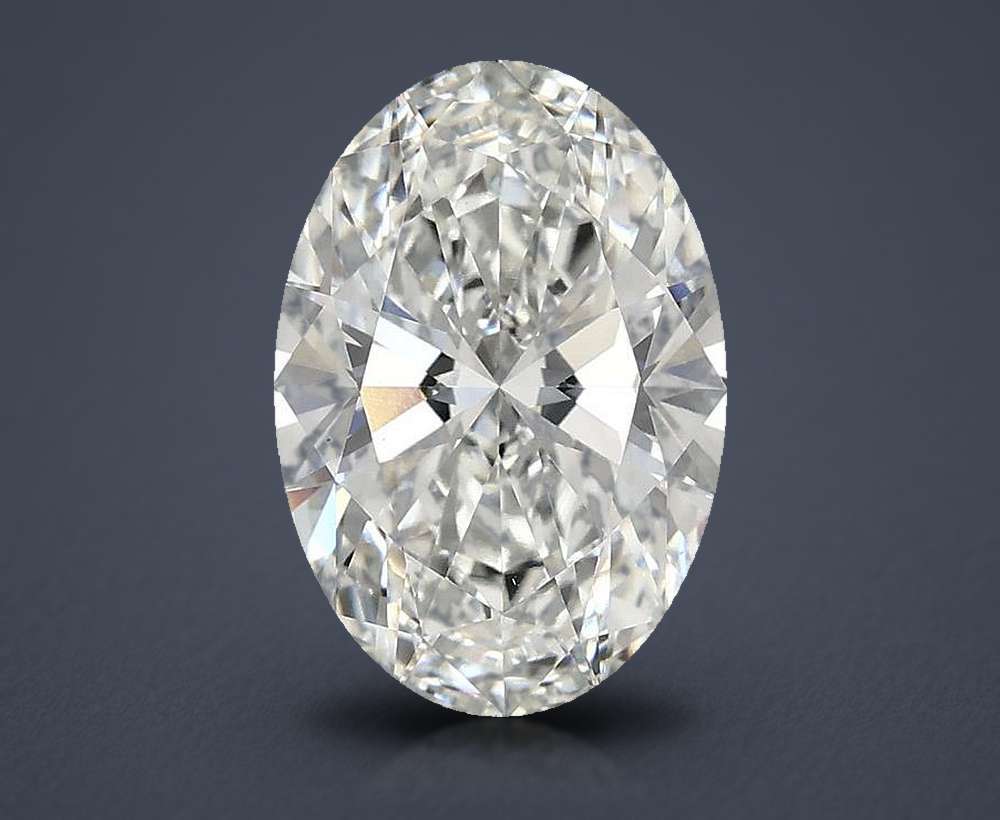 2.81 Carat Oval Lab Diamond