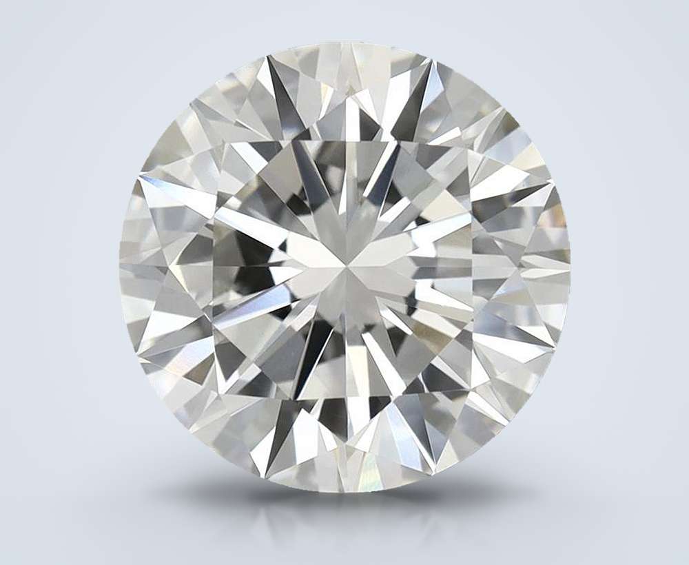 5.01 Carat Round Lab Diamond