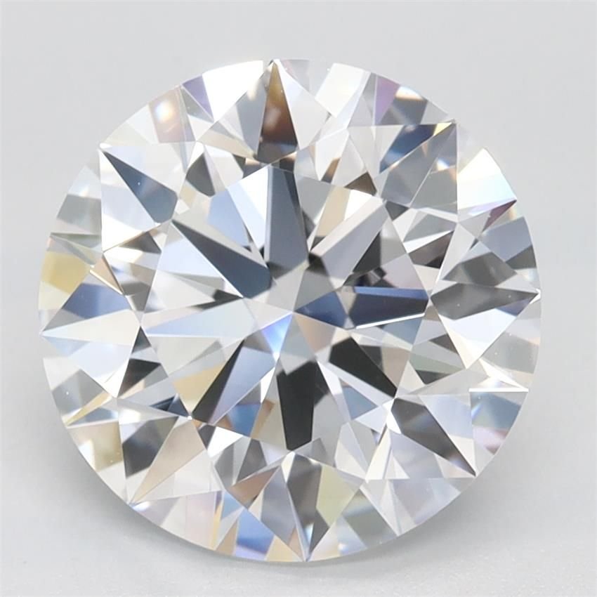 2.79ct D IF Rare Carat Ideal Cut Round Lab Grown Diamond