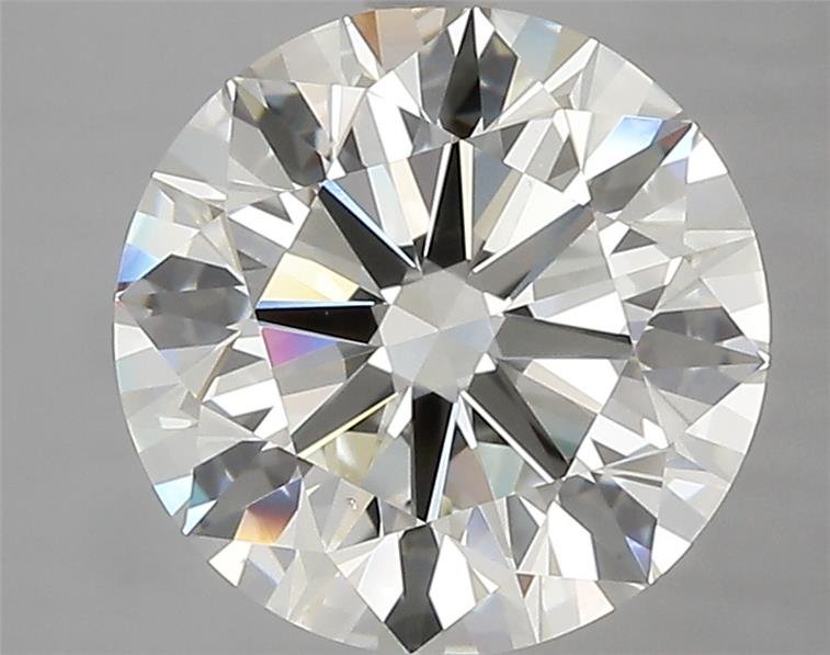 3.50ct J VS2 Rare Carat Ideal Cut Round Diamond