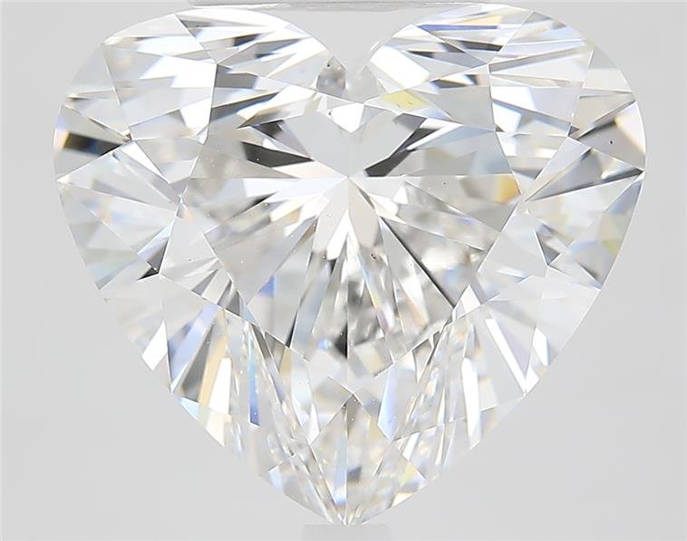 10.17ct E VS1 Rare Carat Ideal Cut Heart Lab Grown Diamond