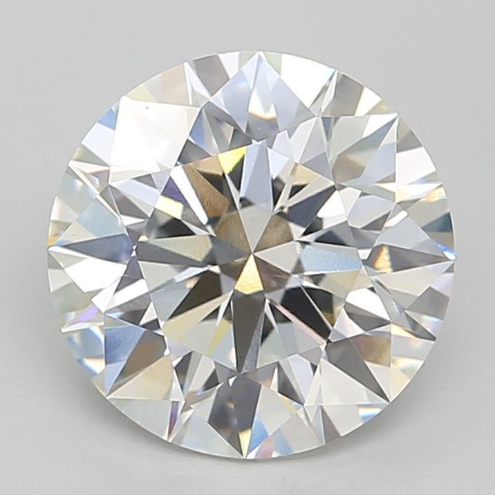 3.80ct H VVS2 Excellent Cut Round Lab Grown Diamond