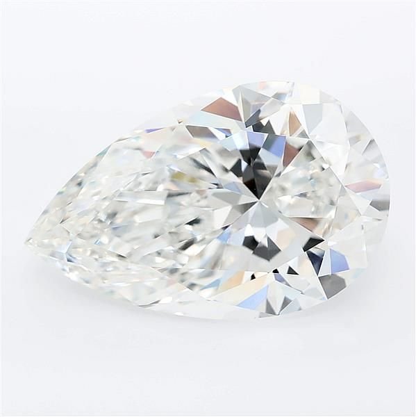 8.03 Carat Pear Lab Diamond