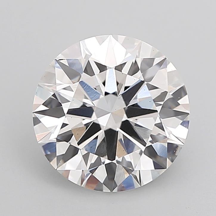 3.52ct E VS2 Rare Carat Ideal Cut Round Lab Grown Diamond