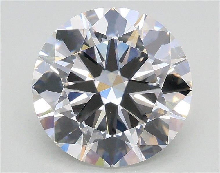 2.51ct F VS2 Excellent Cut Round Lab Grown Diamond