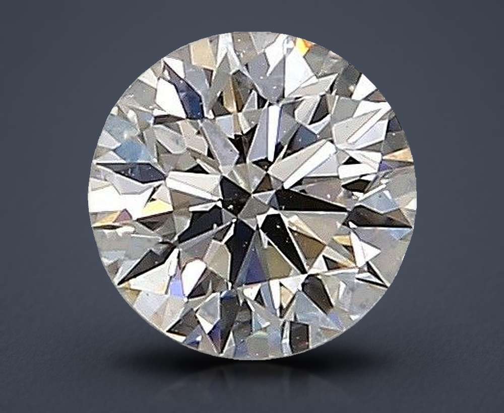 0.71 Carat Round Natural Diamond