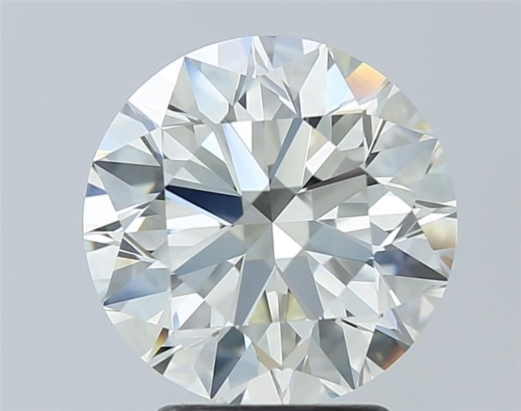 3.07ct K VVS1 Rare Carat Ideal Cut Round Diamond
