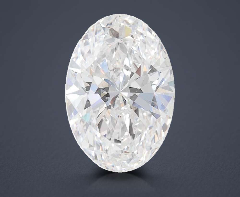 1.51 Carat Oval Lab Diamond