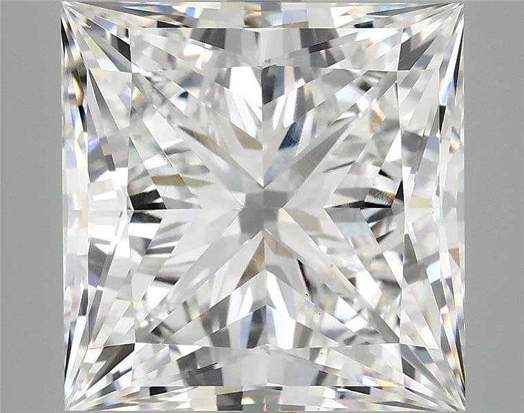 7.88ct F VS1 Rare Carat Ideal Cut Princess Lab Grown Diamond