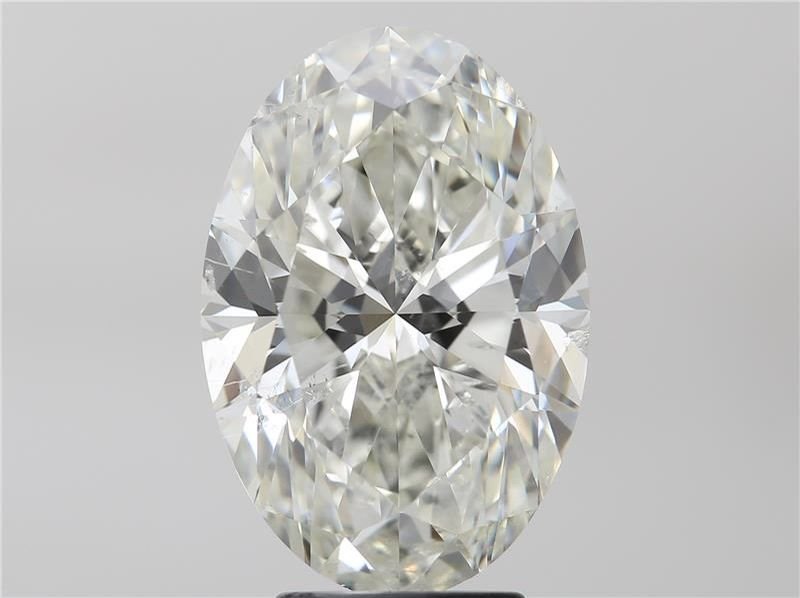 5.01ct J SI1 Very Good Cut Oval Diamond