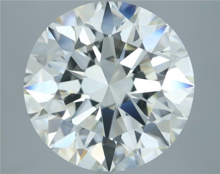 7.56ct I VVS2 Rare Carat Ideal Cut Round Diamond