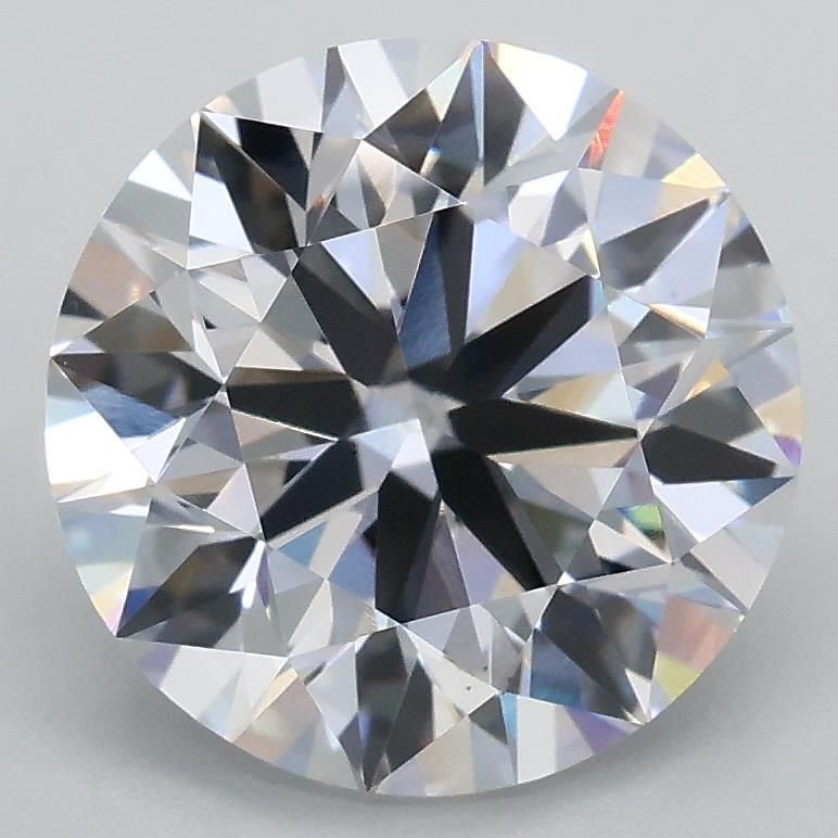 3.01ct E VS1 Rare Carat Ideal Cut Round Lab Grown Diamond