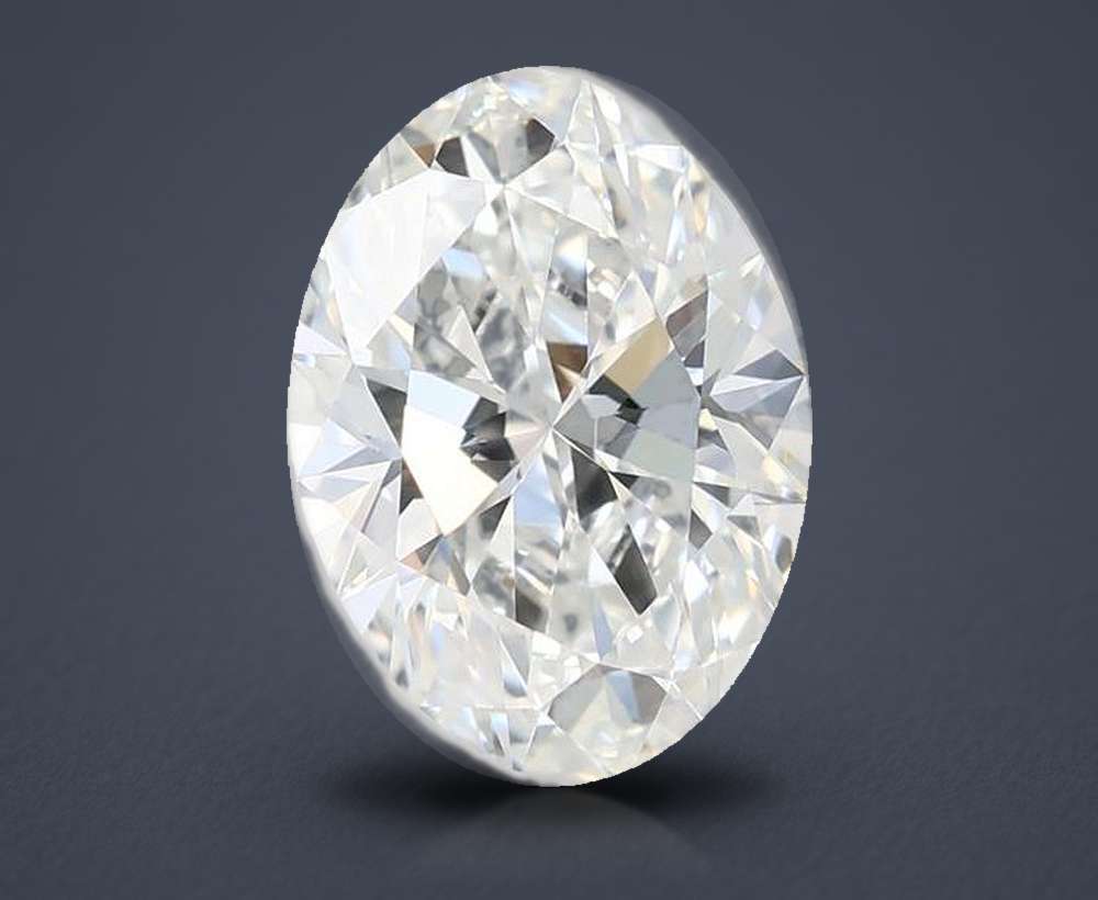 1.68 Carat Oval Lab Diamond