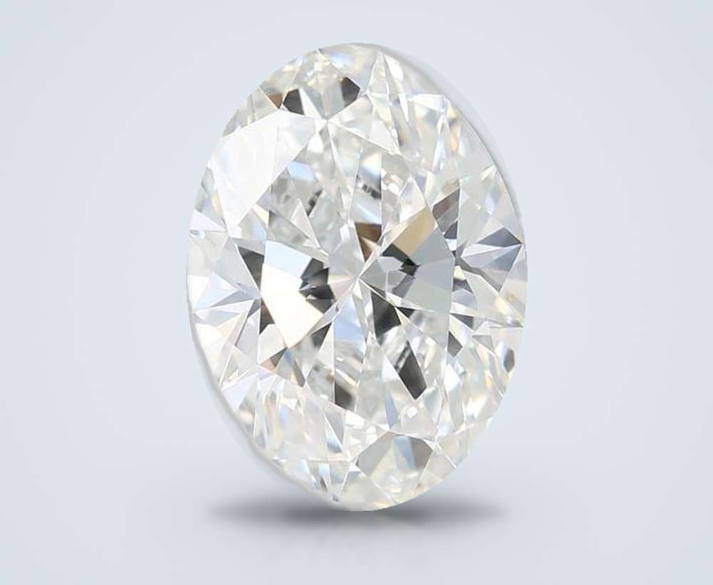 1.68 Carat Oval Lab Diamond
