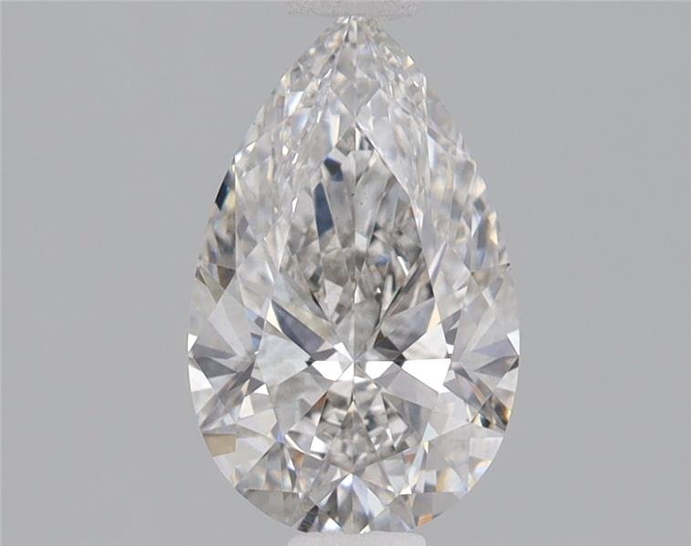 0.91ct H SI1 Rare Carat Ideal Cut Pear Lab Grown Diamond