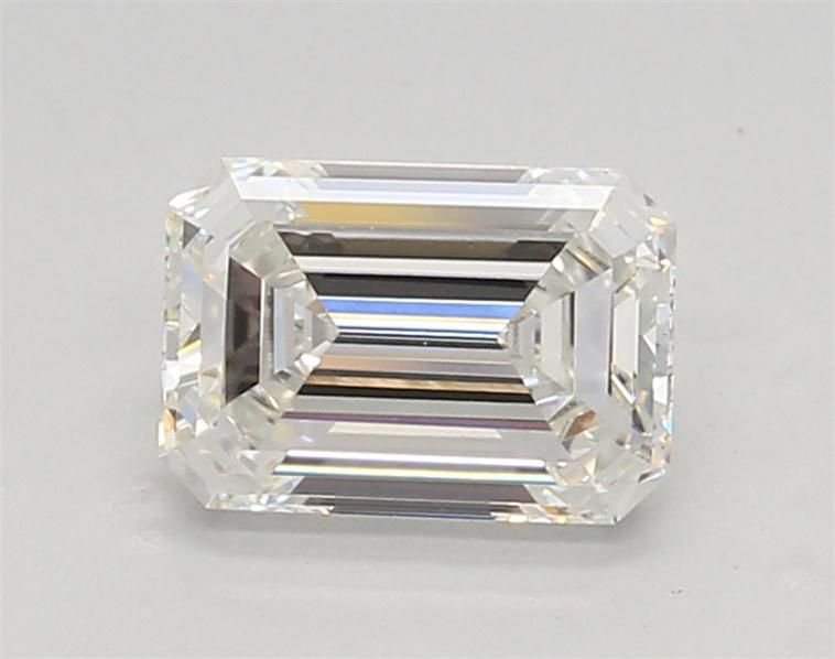 1.31ct G VVS2 Rare Carat Ideal Cut Emerald Lab Grown Diamond