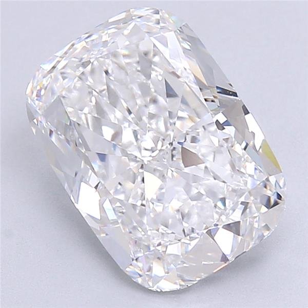 5.02ct E VVS2 Rare Carat Ideal Cut Cushion Lab Grown Diamond