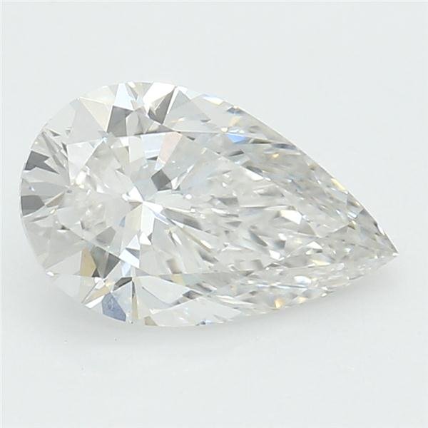0.66ct G VVS2 Rare Carat Ideal Cut Pear Lab Grown Diamond