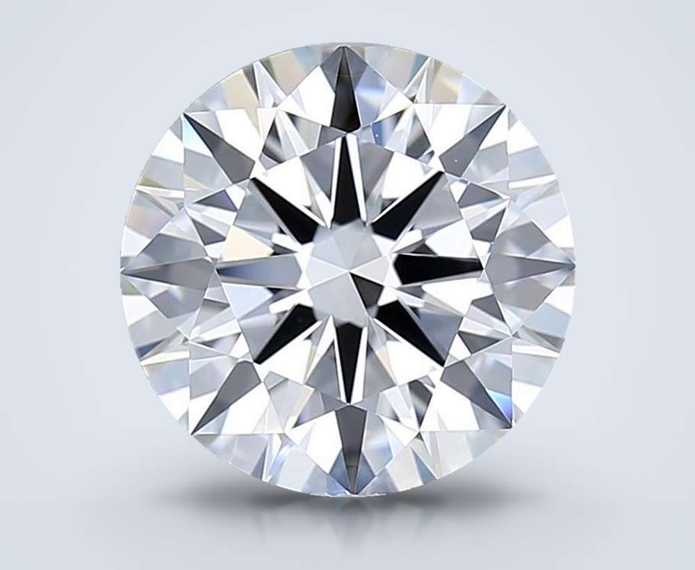 3.63 Carat Round Lab Diamond