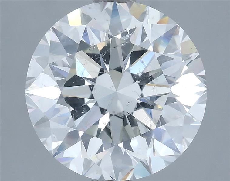 4.62ct H SI2 Excellent Cut Round Diamond