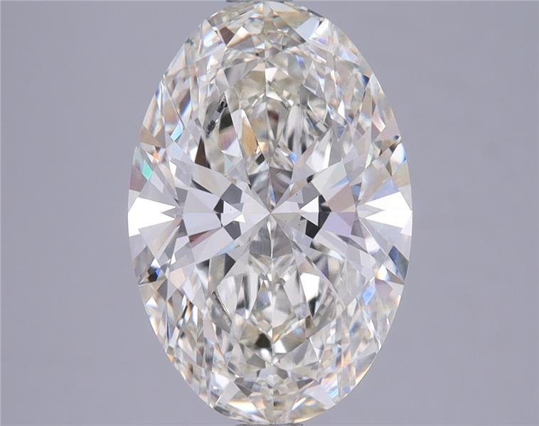 3.70ct I VS1 Rare Carat Ideal Cut Oval Lab Grown Diamond