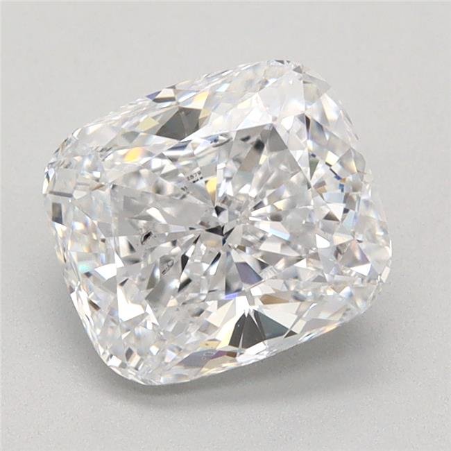 1.57ct D SI1 Rare Carat Ideal Cut Cushion Lab Grown Diamond