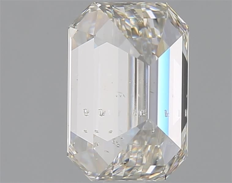 1.69ct I SI1 Rare Carat Ideal Cut Emerald Diamond