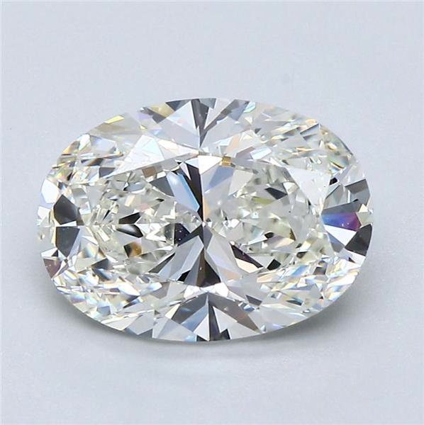 2.50ct I VS1 Rare Carat Ideal Cut Oval Diamond