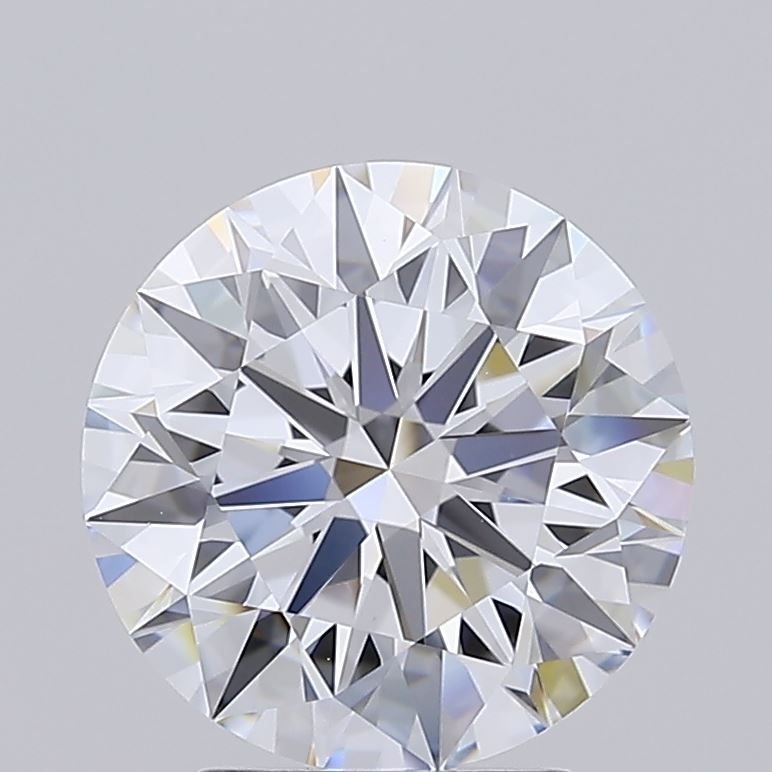 3.15ct H IF Excellent Cut Round Lab Grown Diamond