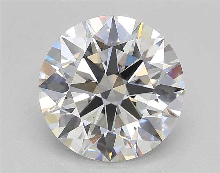 3.10ct F VS1 Rare Carat Ideal Cut Round Lab Grown Diamond