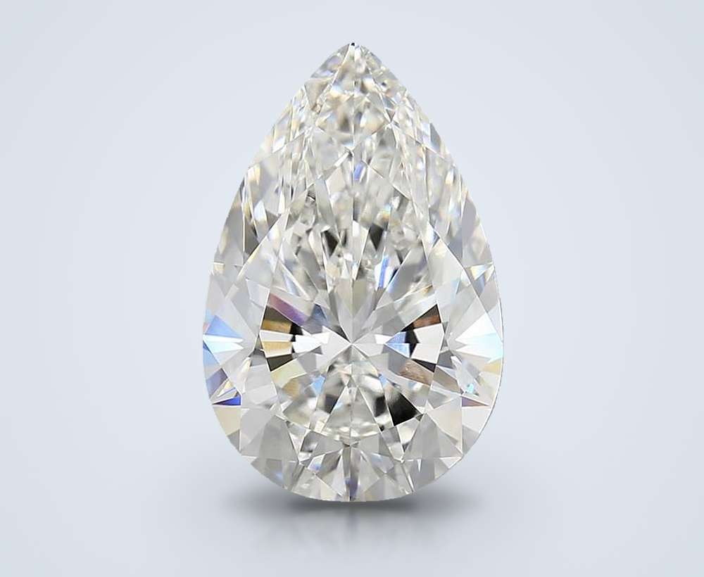 6.00 Carat Pear Lab Diamond