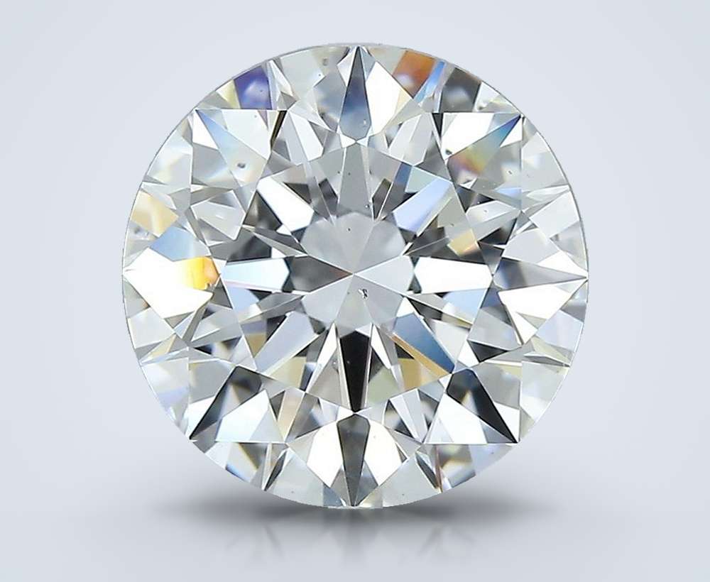 3.50 Carat Round Natural Diamond