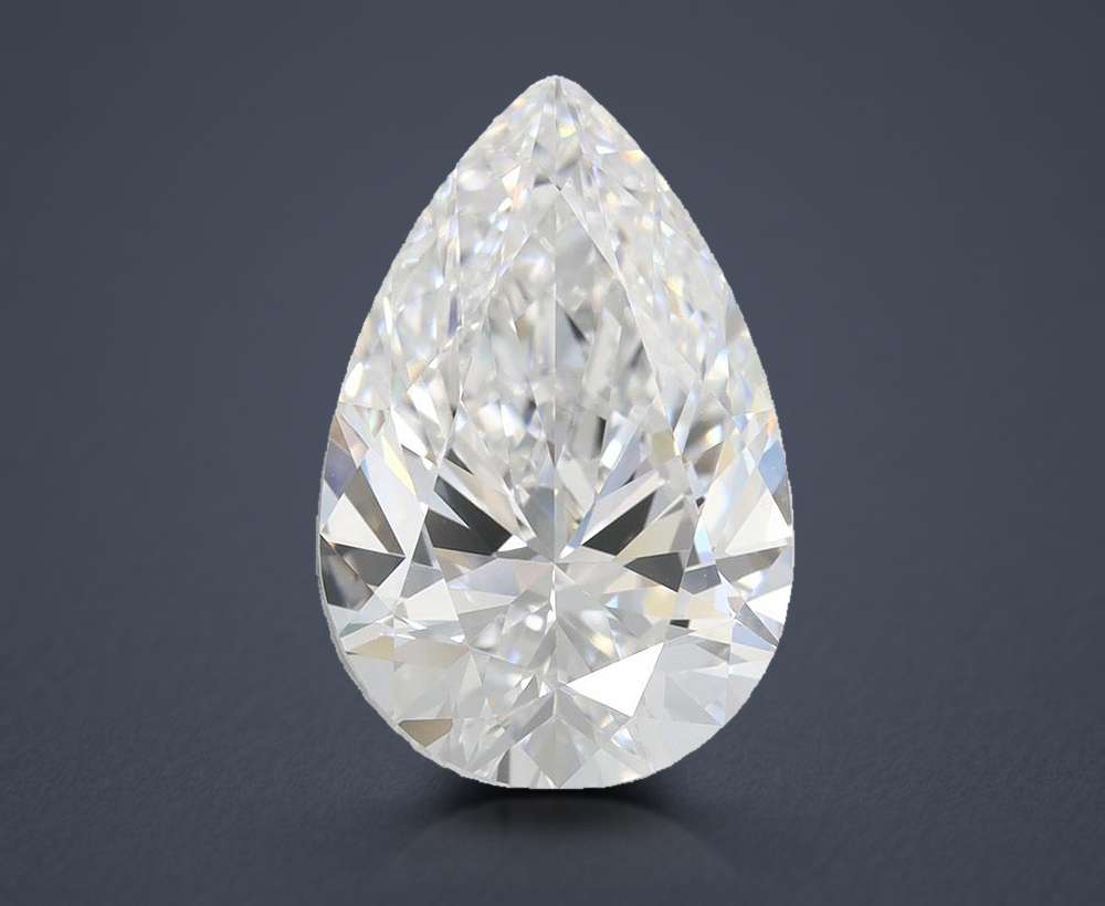 4.12 Carat Pear Lab Diamond