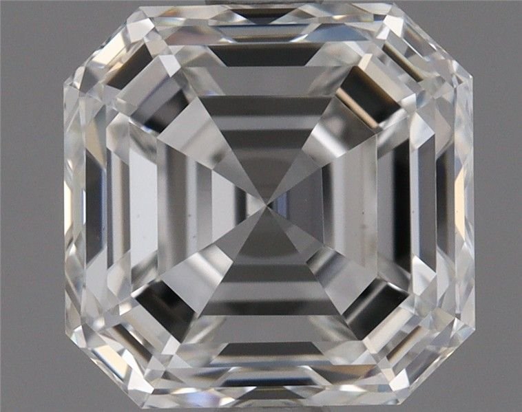2.01ct F VS1 Very Good Cut Asscher Diamond