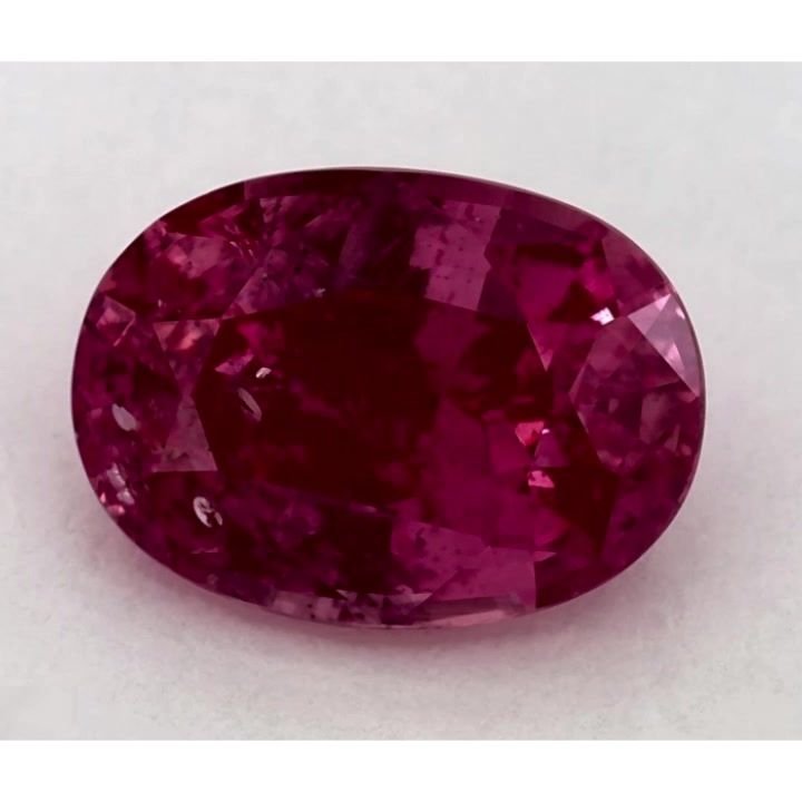 3.93 Carat Pink Oval Sapphire