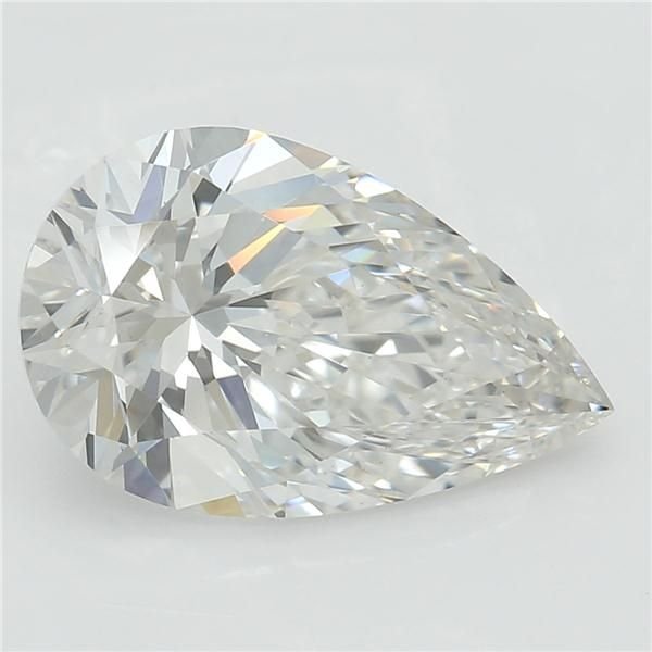 1.67ct G VS1 Rare Carat Ideal Cut Pear Lab Grown Diamond