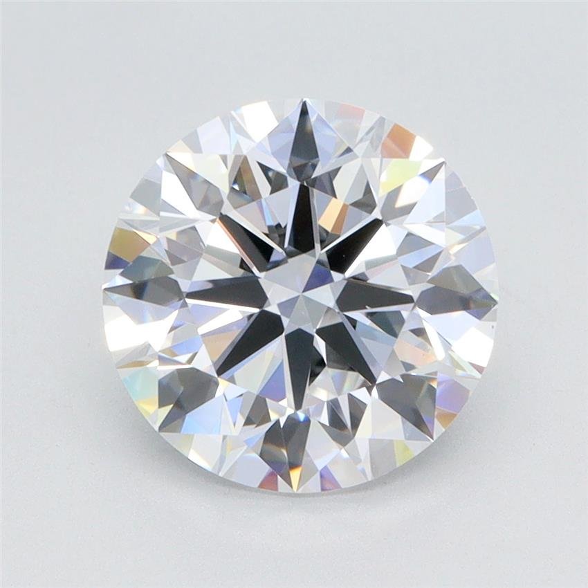 3.00ct E VS2 Rare Carat Ideal Cut Round Lab Grown Diamond