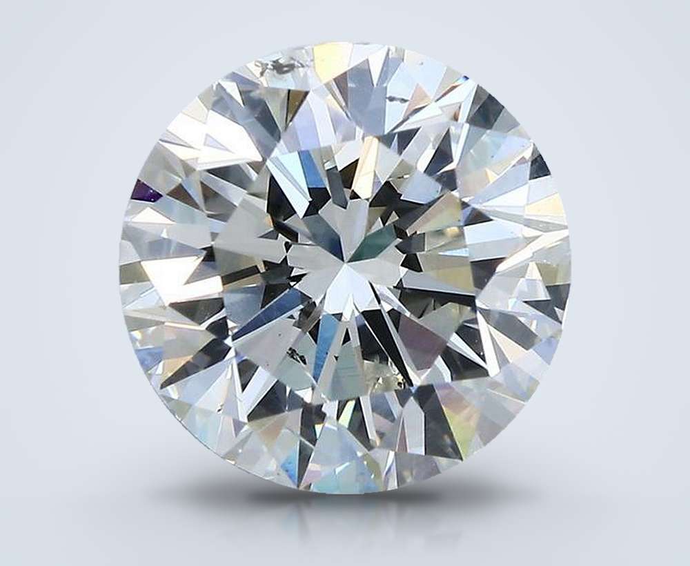 5.18 Carat Round Natural Diamond