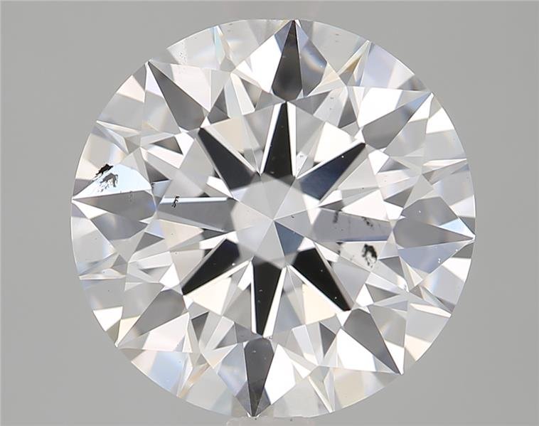 3.06ct D SI1 Rare Carat Ideal Cut Round Lab Grown Diamond