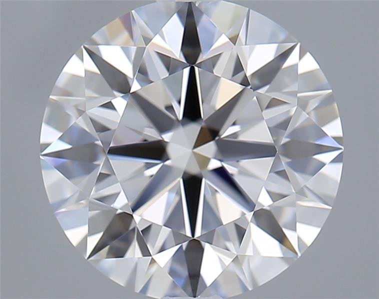 2.56ct E IF Rare Carat Ideal Cut Round Lab Grown Diamond