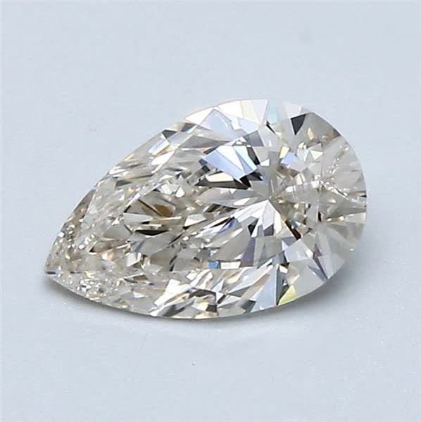 0.72ct K VS1 Rare Carat Ideal Cut Pear Diamond