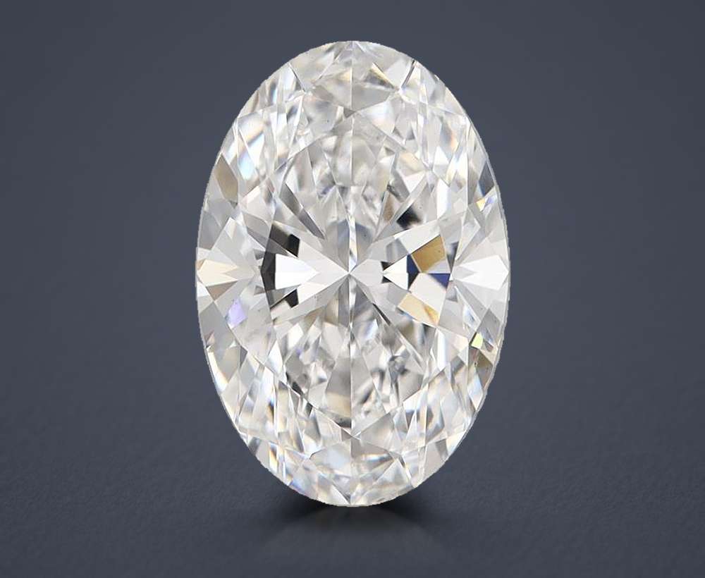 3.65 Carat Oval Lab Diamond