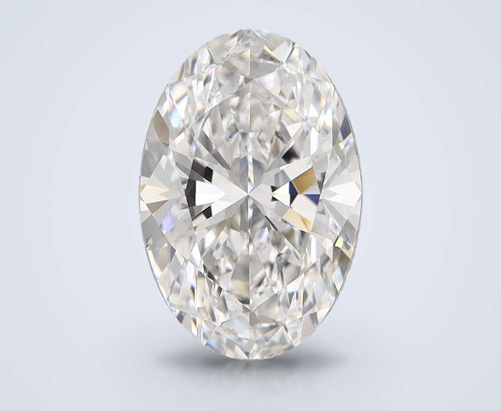 3.65 Carat Oval Lab Diamond