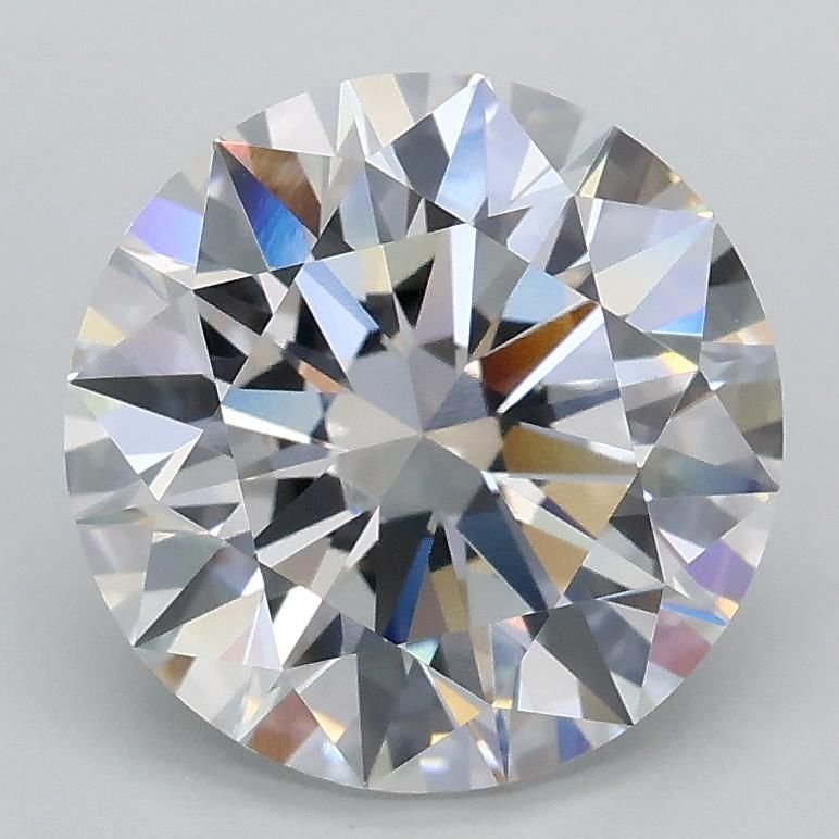 2.52ct D VVS2 Rare Carat Ideal Cut Round Lab Grown Diamond