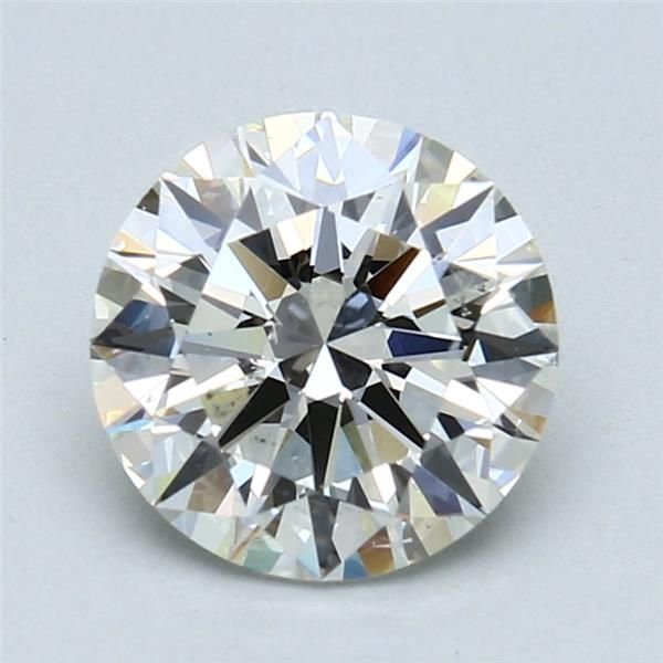 2.00ct I SI2 Rare Carat Ideal Cut Round Diamond