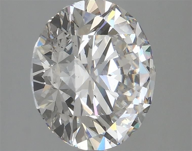 2.76ct G SI1 Rare Carat Ideal Cut Round Lab Grown Diamond