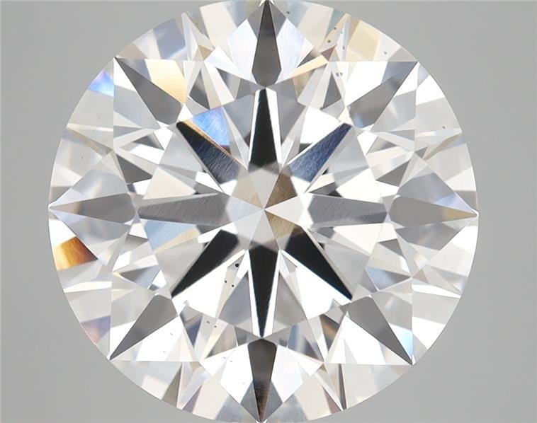 7.08ct E VS2 Rare Carat Ideal Cut Round Lab Grown Diamond