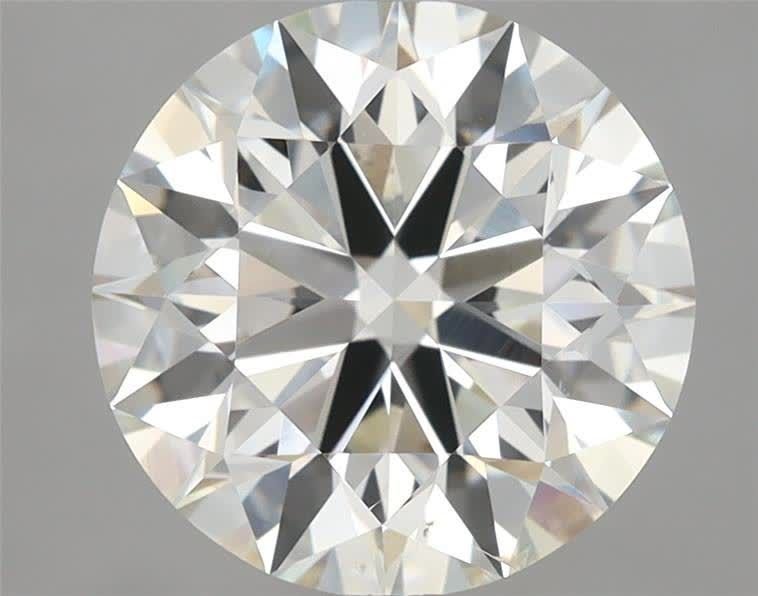 3.55ct I SI1 Rare Carat Ideal Cut Round Diamond